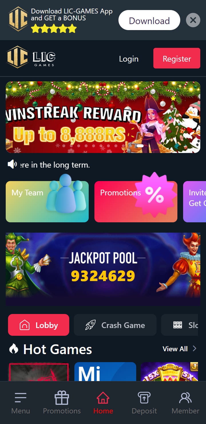 The third image of the app ，online betting platform with the best betting games with highest cash rewards